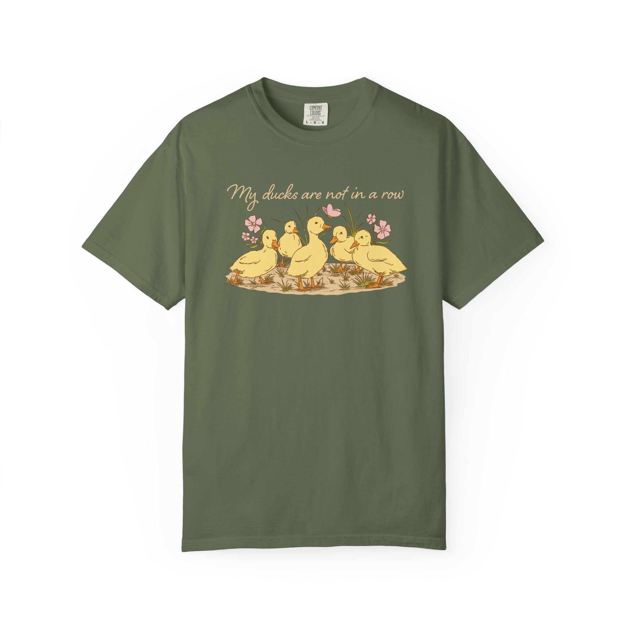 Ducks In a Row Unisex Tee