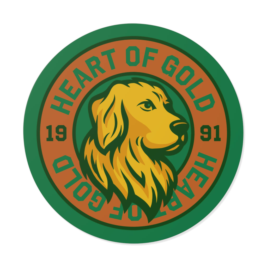Heart of Gold Single Sticker