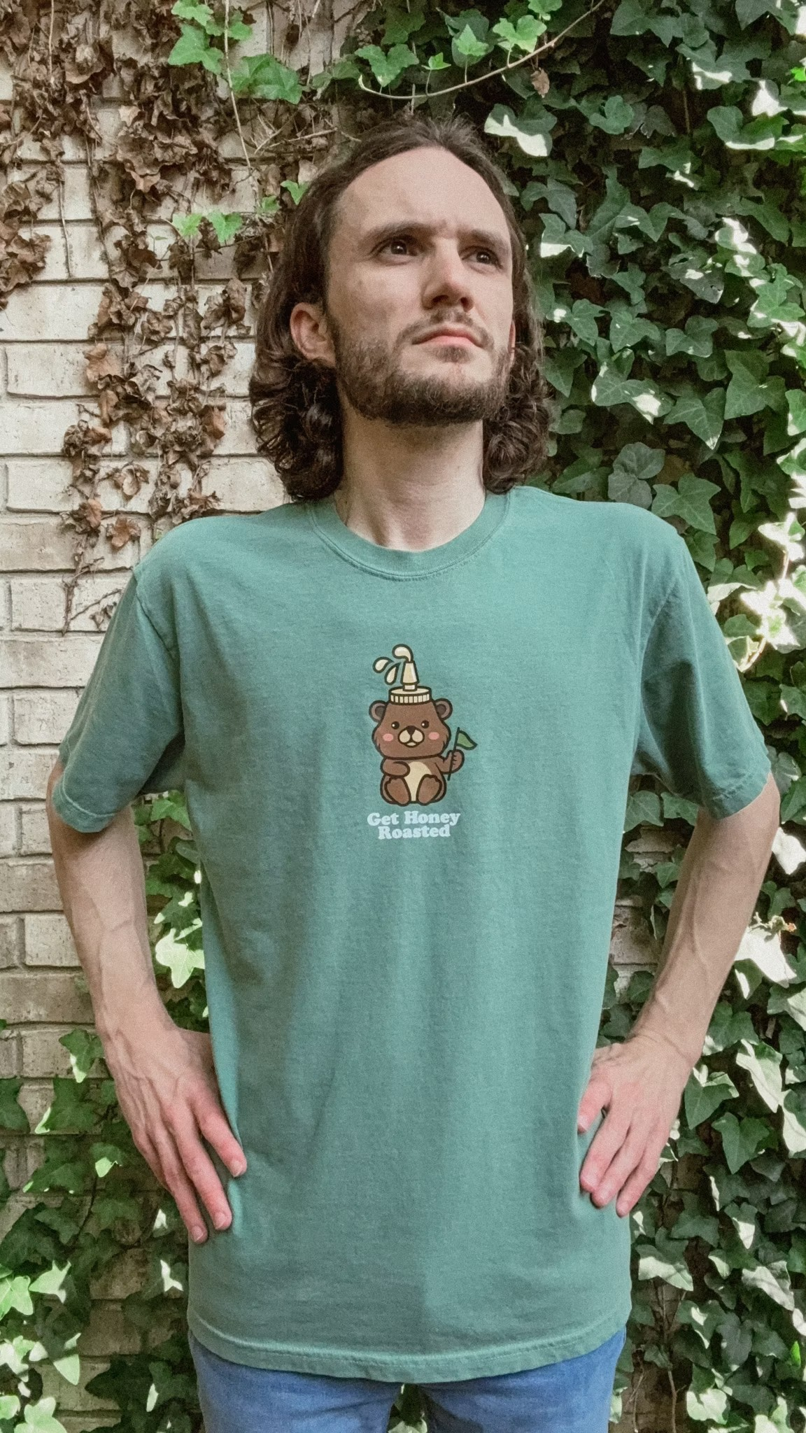 Get Honey Roasted Honey Bear Unisex Tee