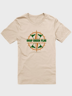 Camp Green Flag Compass Unisex Tee