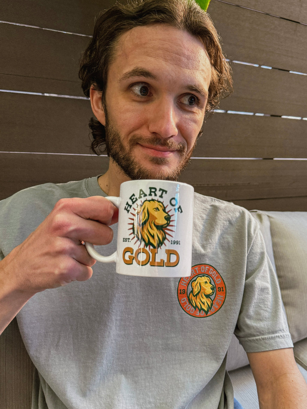 Heart of Gold Coffee Mug