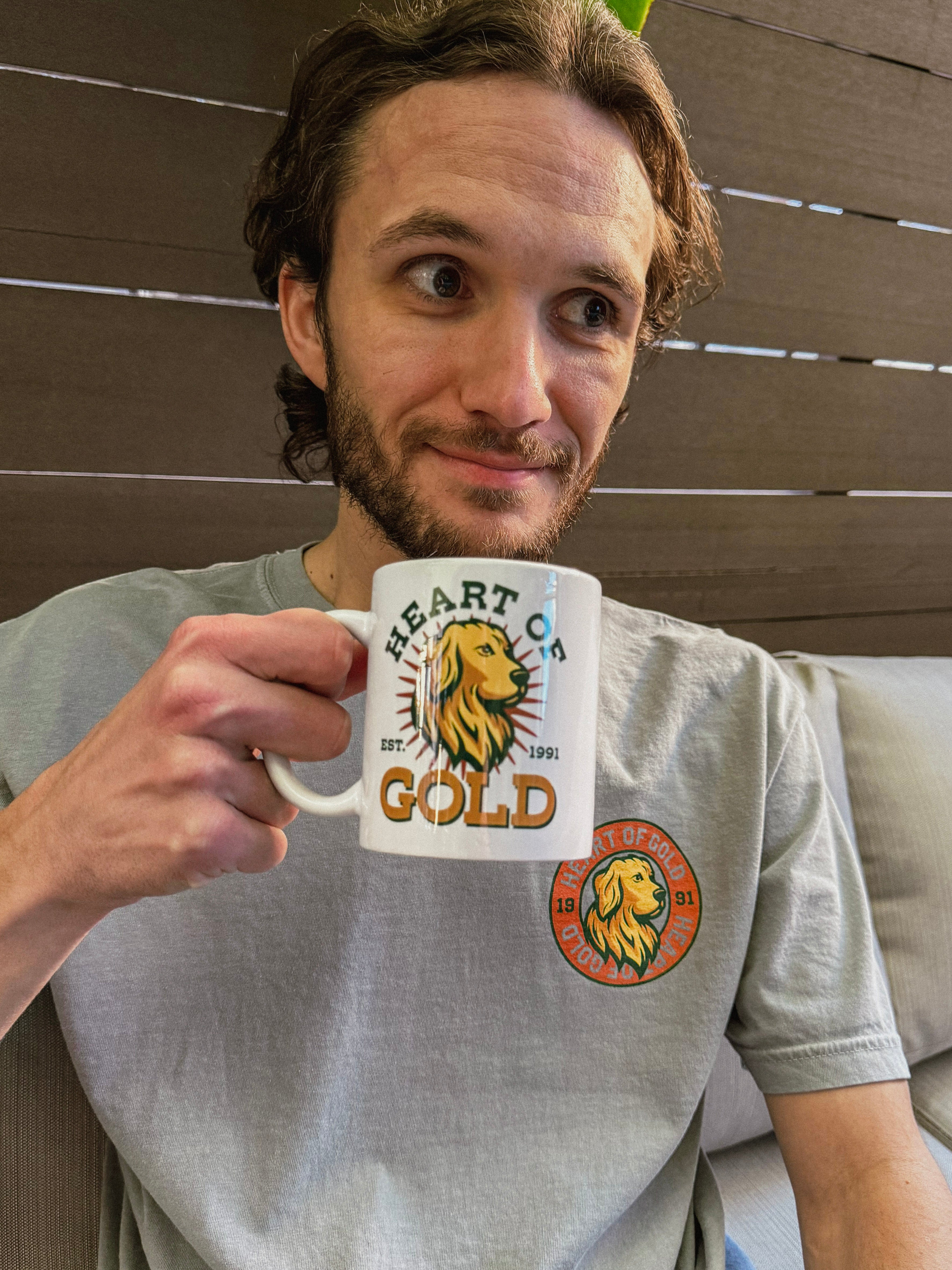 Heart of Gold Coffee Mug