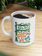 Camp Green Flag Coffee Mug