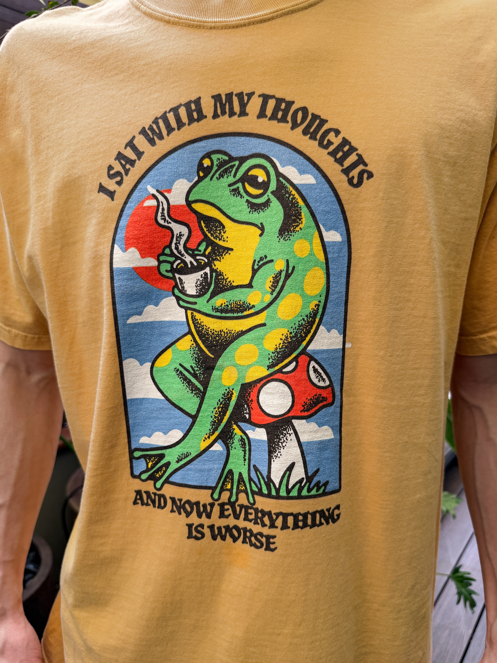 Sat With My Thoughts Unisex Tee