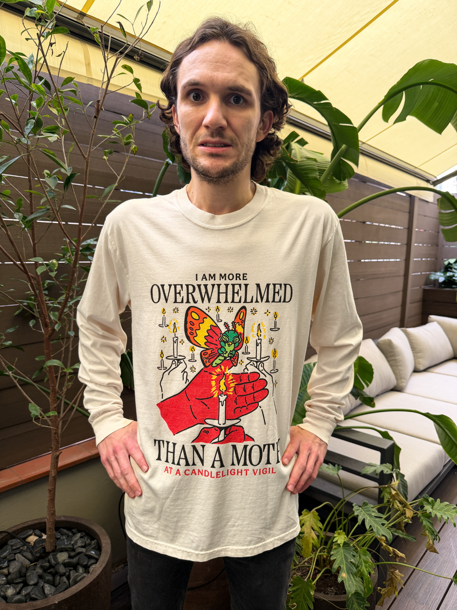 Candlelight Vigil Unisex Long Sleeve Tee