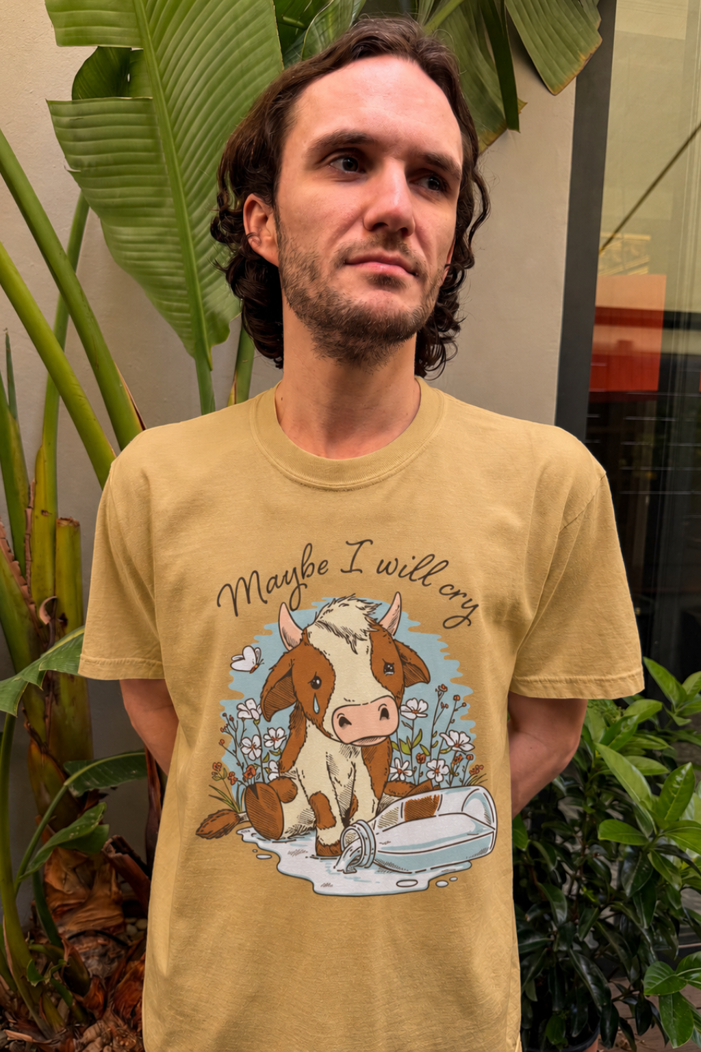 Maybe I Will Cry Unisex Tee