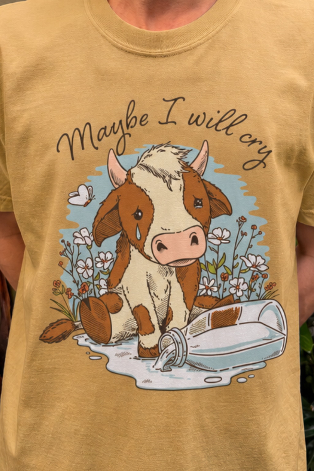 Maybe I Will Cry Unisex Tee