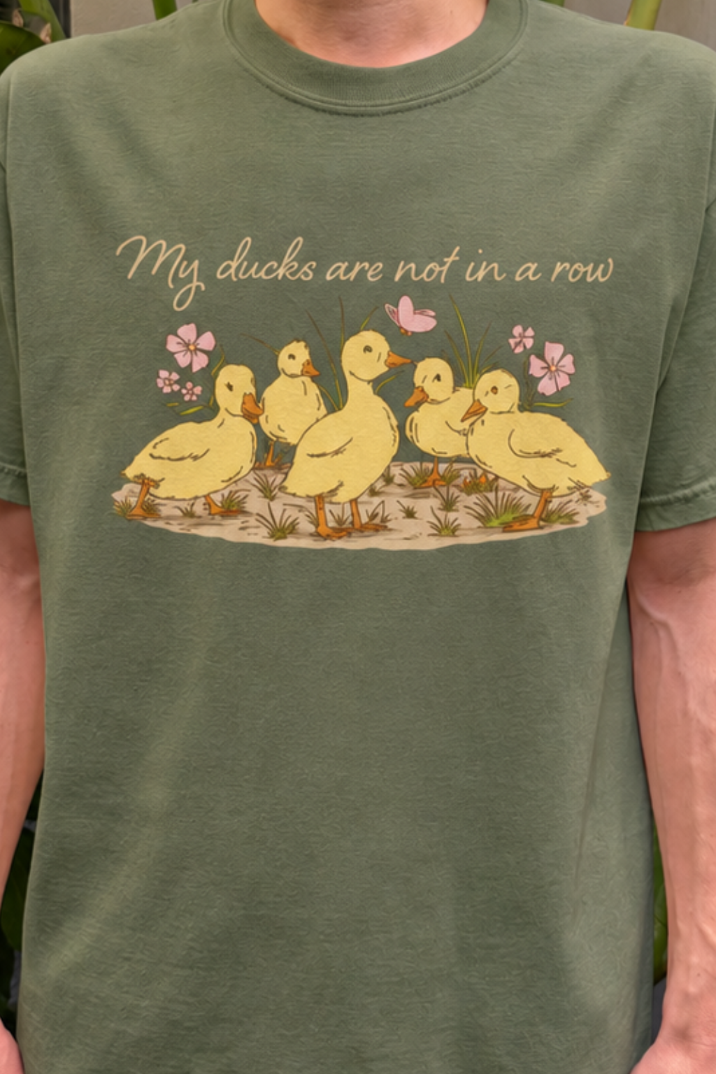 Ducks In a Row Unisex Tee