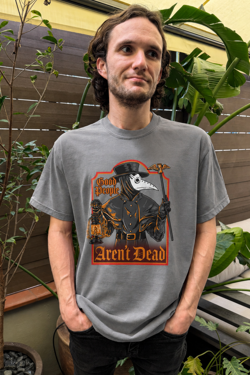 Plague Doctor Unisex Tee