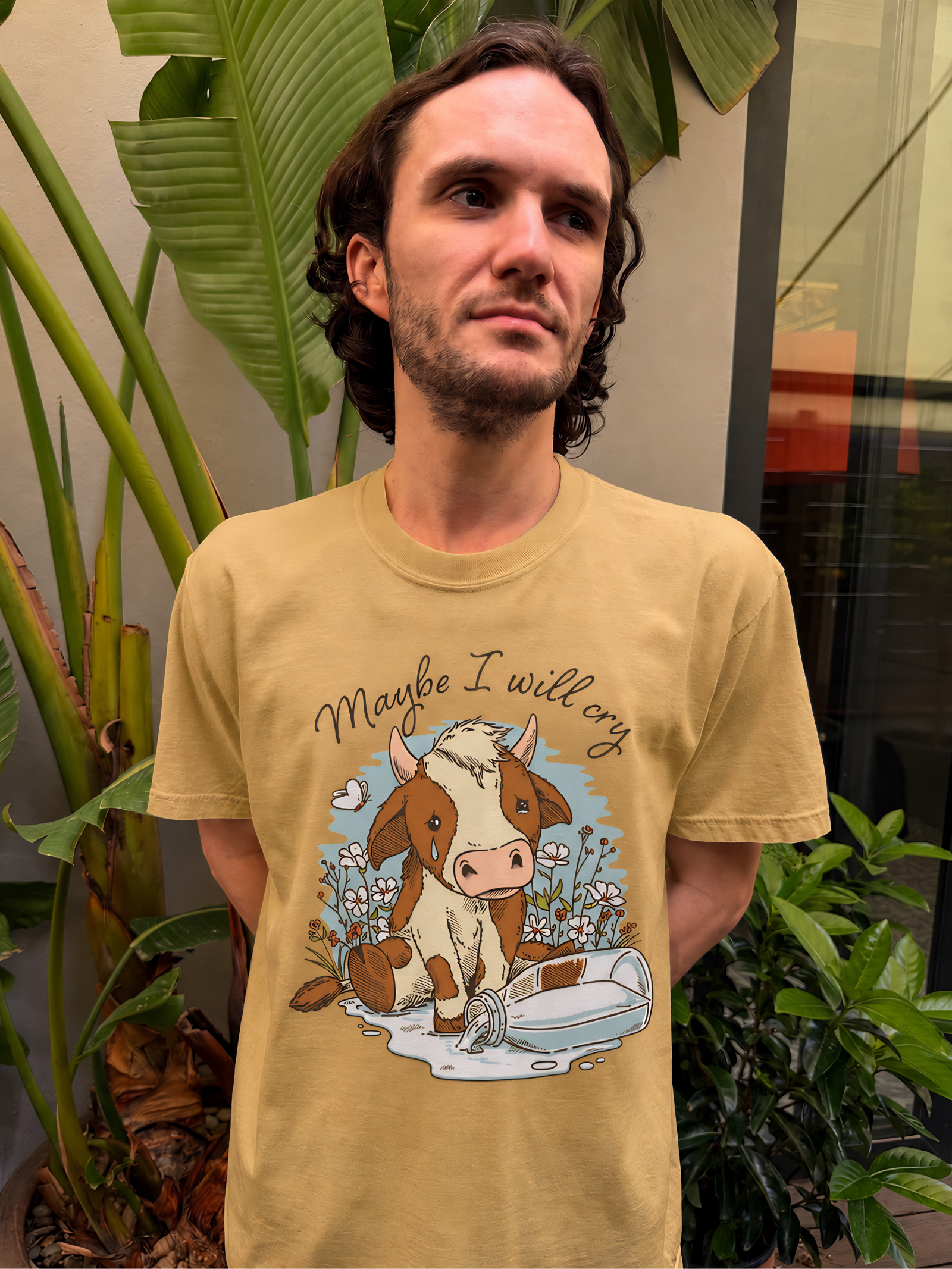 Maybe I Will Cry Unisex Tee