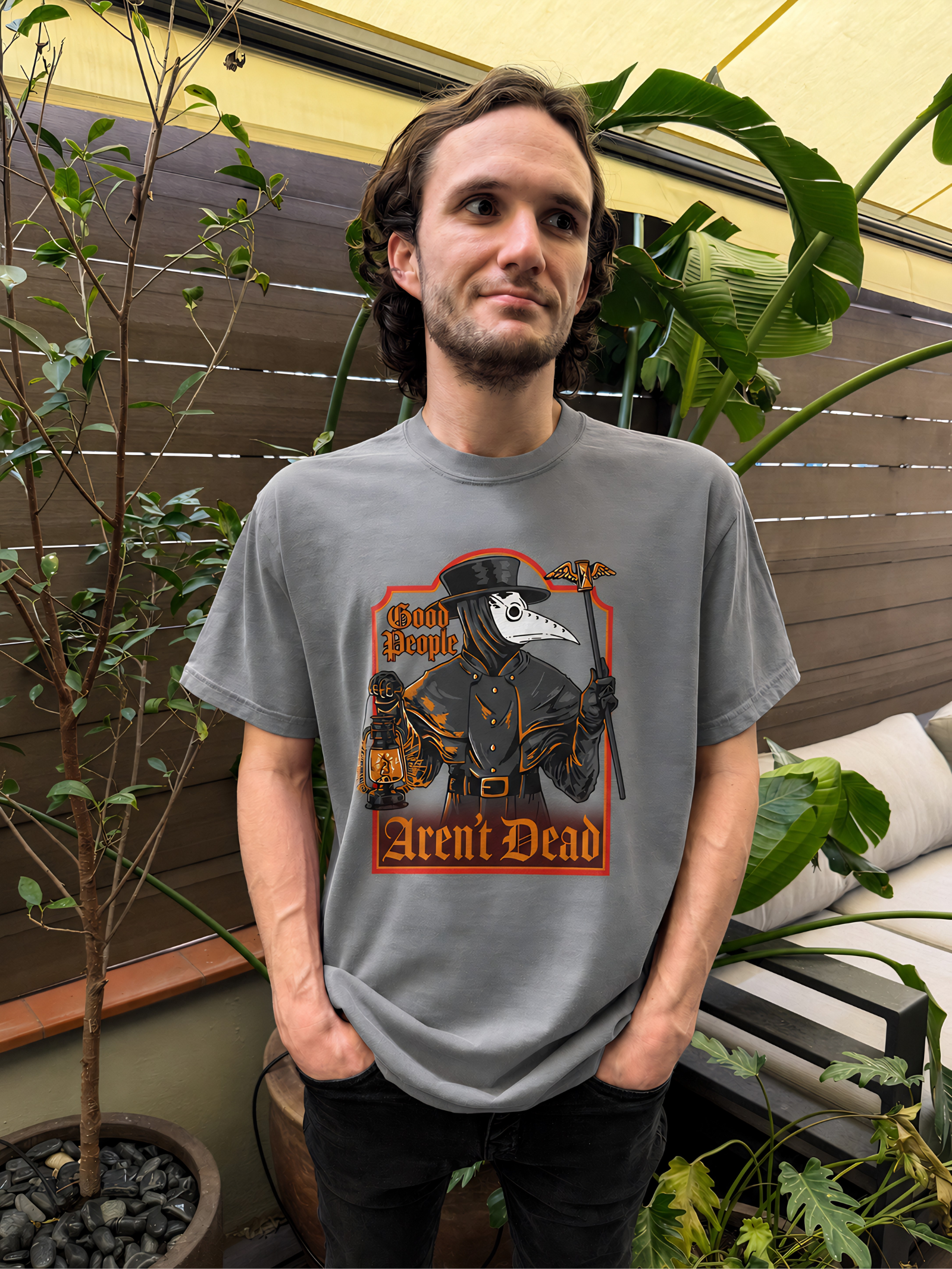 Plague Doctor Unisex Tee
