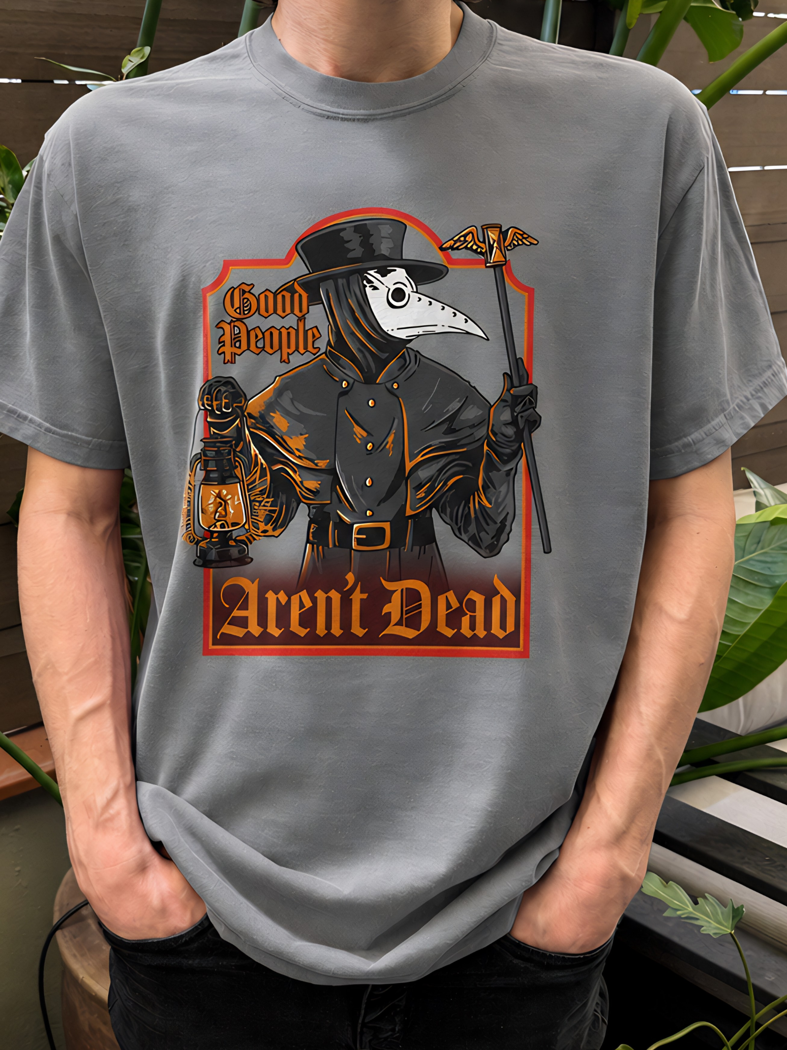 Plague Doctor Unisex Tee