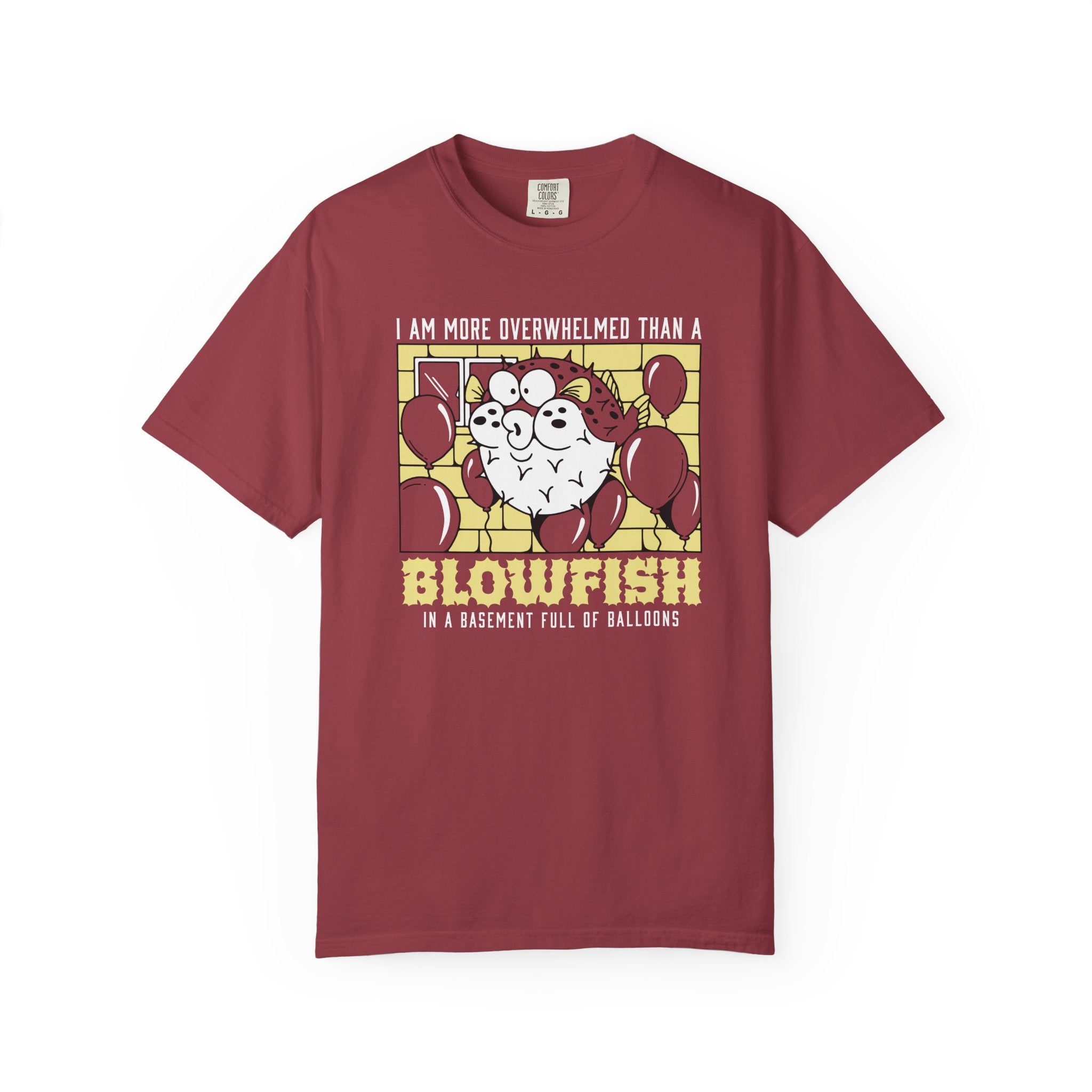 Overwhelmed Blowfish Unisex Tee